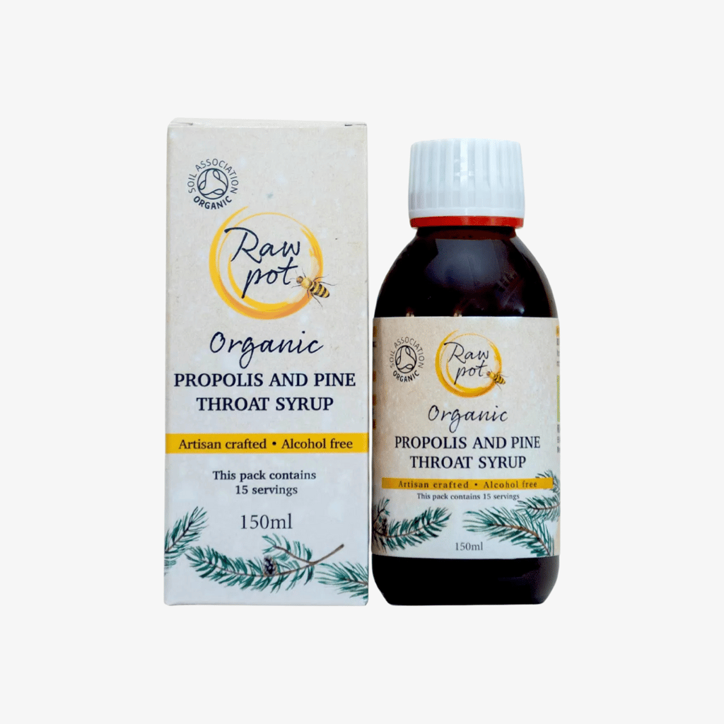 Organic Propolis and Pine Throat Syrup - Image 1