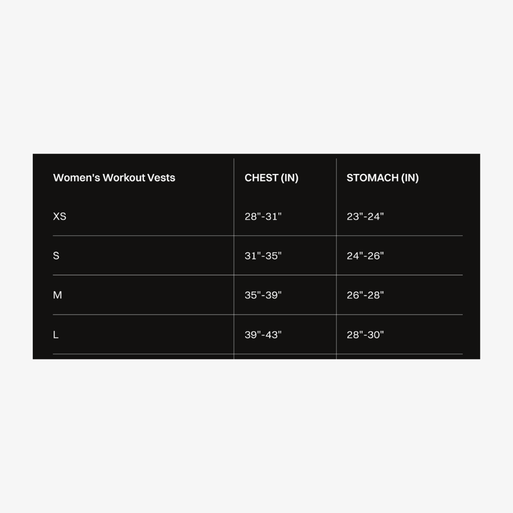 Women's Workout Vest: Black - Image 7