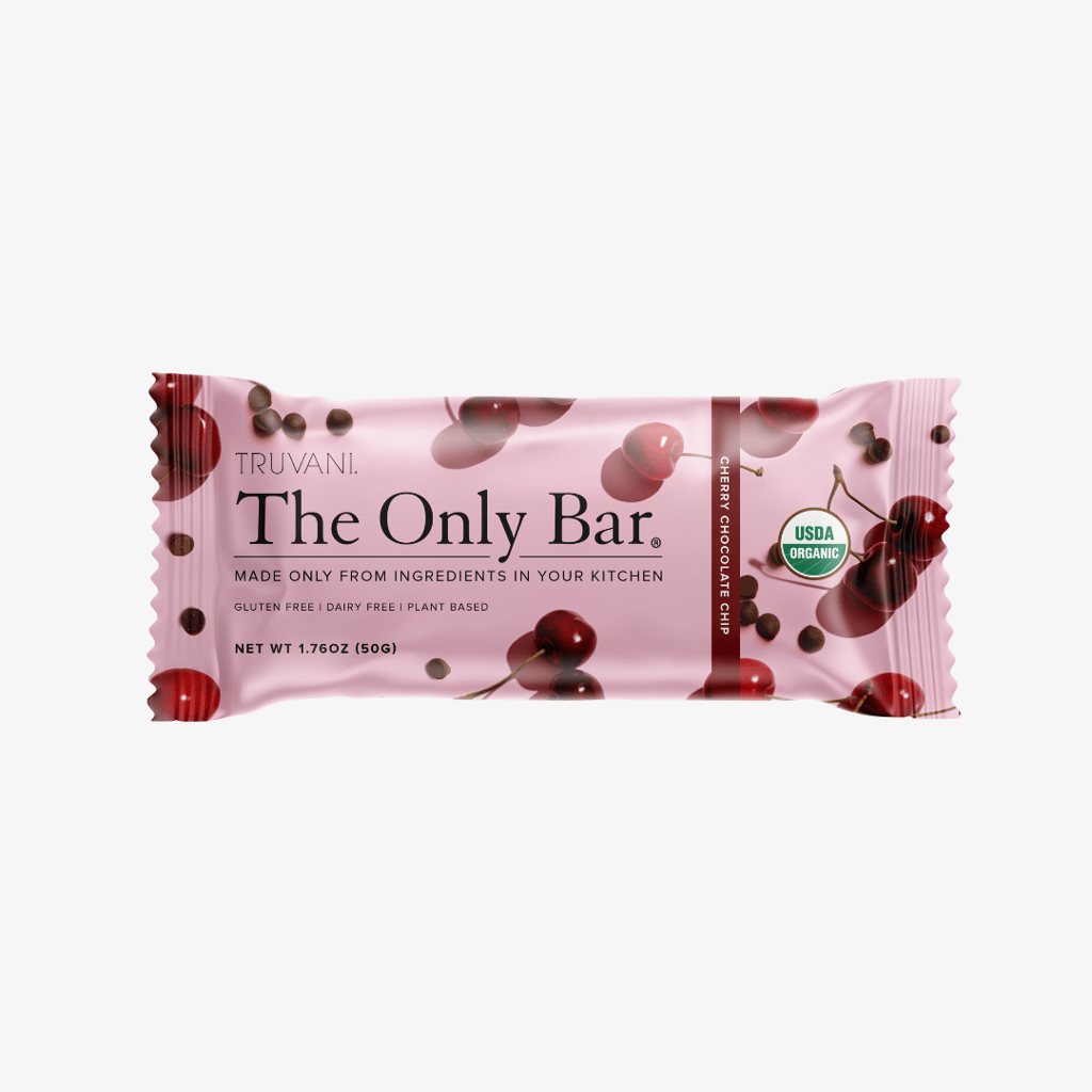 The Only Bar - Plant Based Organic Snack Bar - Cherry Chocolate Chip - Image 1