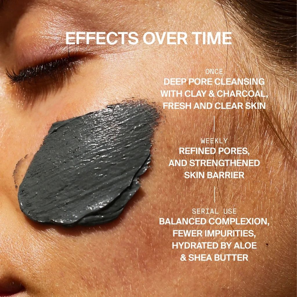 Cleansing Activated Charcoal Face Mask 10 ml - Image 3