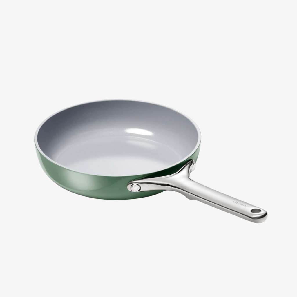 Non-Stick Ceramic Mini Fry Pan and Mini Sauce Pan Duo Sage - Image 2